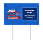 Double-Sided Yard Sign w/ Stake